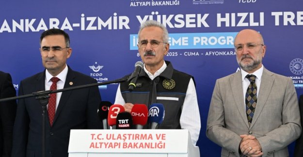 Ankara-İzmir YHT’nin En Uzun Tünelinde Işık Göründü