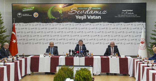 Bakan Yumaklı: “1 Yılda 550 Milyon Fidan Ve Tohumu Toprakla Buluşturmayı Hedefliyoruz”