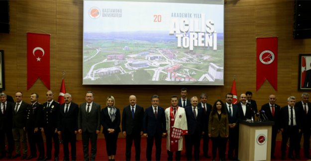 Bakan Yumaklı, Kastamonu Üniversitesinin Akademik Yıl Açılışında Konuştu