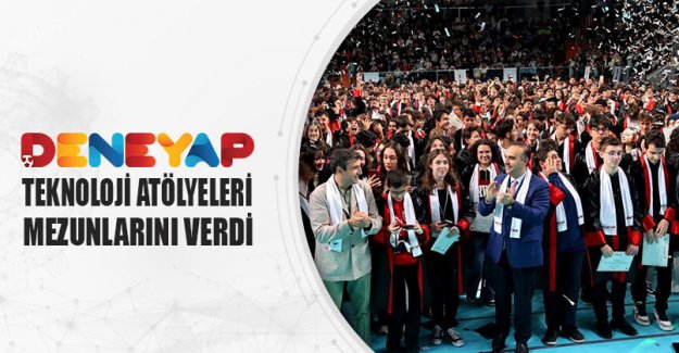 Deneyap Teknoloji Atölyeleri Mezunlarını Verdi