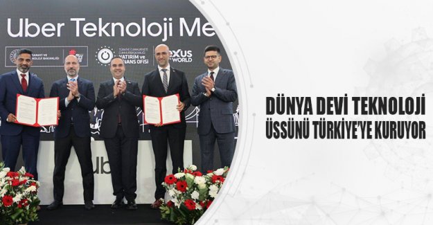 Dünya Devi Teknoloji Üssünü Türkiye’ye Kuruyor