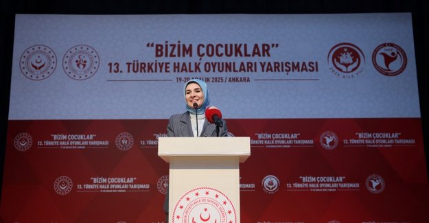 Aile ve Sosyal Hizmetler Bakanımız Göktaş, “Bizim Çocuklar” 13. Türkiye Halk Oyunları Yarışması açılışına katıldı