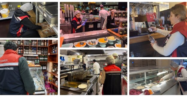 İstanbul’da Yılbaşı Öncesi Gıda Denetimleri Aralıksız Sürüyor