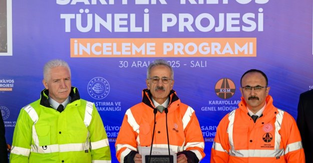 Sarıyer-Kilyos Tüneli’nde Hedef 2026