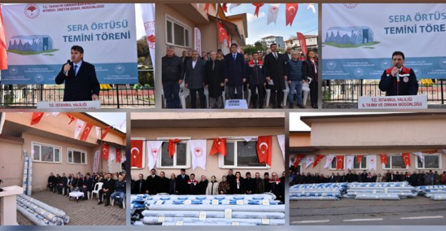 ​“Seralar Kaplansın, Üretim Katlansın” Projesi Kapsamında Sarıyer’de Sera Örtüsü Temin Töreni Gerçekleştirildi