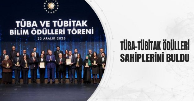 Tüba-Tübitak Ödülleri Sahiplerini Buldu