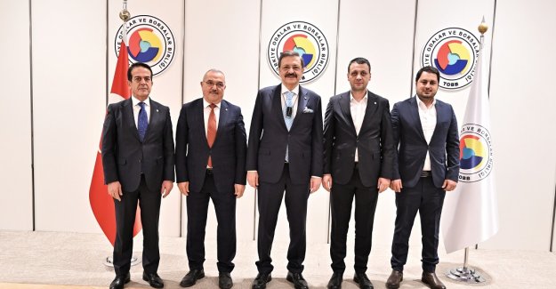 Turizm Kurulu’ndan Hisarcıklıoğlu’na ziyaret