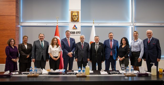 Türk-Alman Ticaret ve Sanayi Odası (TATSO) Heyeti TOBB ETÜ’yü Ziyaret Etti!