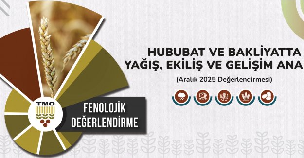 Fenolojik Değerlendirme Raporu Yayımlandı
