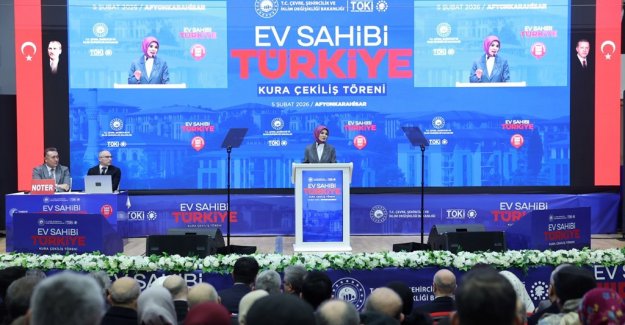 Aile ve Sosyal Hizmetler Bakanımız Göktaş, Afyonkarahisar'da TOKİ kura çekilişinde konuştu: