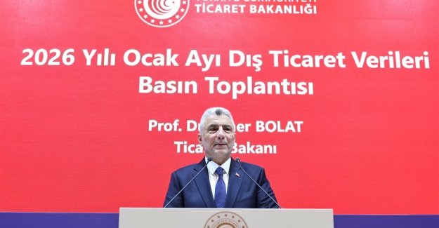Ticaret Bakanı Ömer Bolat, Ocak Ayı Dış Ticaret Verilerini Açıkladı