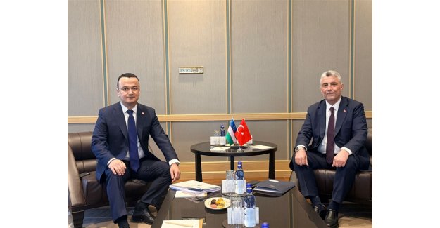 Ticaret Bakanı Ömer Bolat, Özbekistan Yatırım, Sanayi ve Ticaret Bakanı Kudratov ile Görüştü