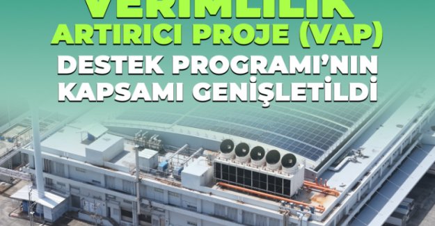 Verimlilik Artırıcı Projelere 27 Milyon Lirayı Aşan Destek