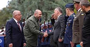 Millî Savunma Bakanı Yaşar Güler, Ankara'ya Ziyaret Gerçekleştiren Ukrayna Savunma Bakanı Rüstem Umerov'u Askerî Törenle Karşıladı