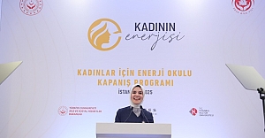 Aile ve Sosyal Hizmetler Bakanımız Göktaş, "Kadınlar İçin Enerji Okulu" kapanış programına katıldı