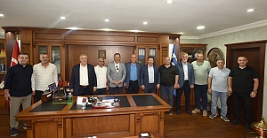 Başkanlardan TESOB'a ziyaret