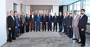MÜSİAD Başkanı Burhan Özdemir’e hayırlı olsun ziyareti