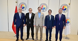 Antalya Oda/Borsa Başkanlarından Hisarcıklıoğlu’na ziyaret
