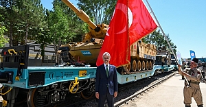 Savaş Tanklarımızı Taşıyacak Vagonlar Hazır.
