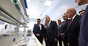 Ticaret Bakanı Ömer Bolat Ülkemizin En Büyük Lojistik Merkezlerinden Biri Olan Ankara Lojistik Üssünde İncelemeler Yaptı