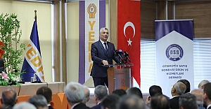 Ticaret Bakanı Ömer Bolat, YEDPA Ticaret Merkezi'nde Konuştu