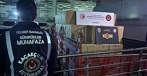 Gümrüklerde 9 Ayda 74,8 Milyar Liralık Kaçağa Göz Açtırılmadı