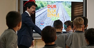 30 Bin Çocuğa Hemzemin Geçit Eğitimi