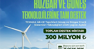 TENMAK’tan Güneş ve Rüzgâr Projelerine Destek