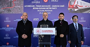 Altunizade-Çamlıca Camii-Bosna Bulvarı Metro Hattı’nda Çalışmalar Hızla Devam Ediyor