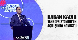 Bakan Kacır, Take Off İstanbul’un Açılışında Konuştu