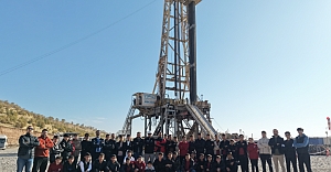 Silopi’deki Dader-1 Sondaj Sahası Öğrencileri Ağırladı