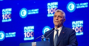 Ticaret Bakanı Ömer Bolat "Platin Global 100 Ödülleri" Etkinliğinde Konuştu
