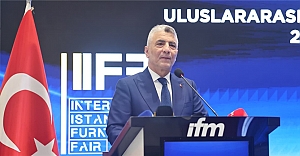 Ticaret Bakanı Ömer Bolat, Uluslararası İstanbul Mobilya Fuarı'nın Açılışında Konuştu