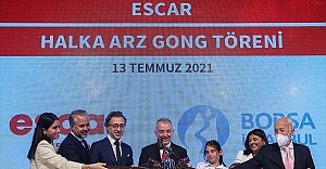 Halka arzını tamamlayan Escar, Borsa İstanbul'da 'ESCAR' koduyla işlem görmeye başladı