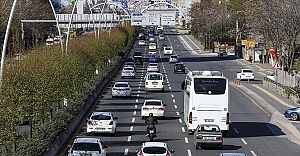 Trafiğe 7 ayda 724 bin 277 aracın kaydı yapıldı