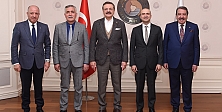 Hisarcıklıoğlu, KOSGEB Başkanı İbrahimcioğlu’nu misafir etti