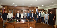 Başkanlardan TESOB'a ziyaret