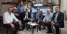 Şener ve Kara’dan Ahilik Esnaf Beratı sahibi Yaşar Ercin’e ziyaret