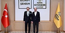 Konya Büyükşehir Belediye Başkanı Altay’ı ziyaret