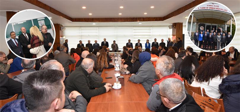 İstanbul İl Tarım ve Orman Müdürlüğü’nde Ramazan Bayramı dolayısıyla personelin
