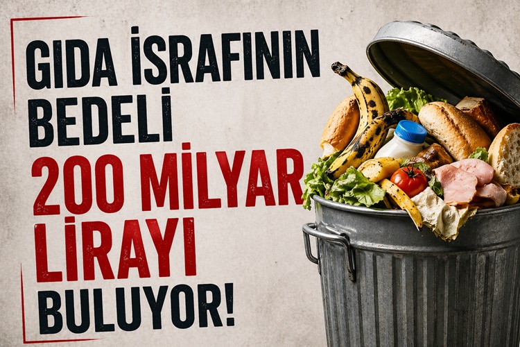Ülkemizde her gün milyonlarca ekmek ve on binlerce ton sebze