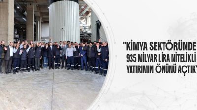 Sanayi ve Teknoloji Bakanı Mehmet Fatih Kacır, 2,5 milyar liranın