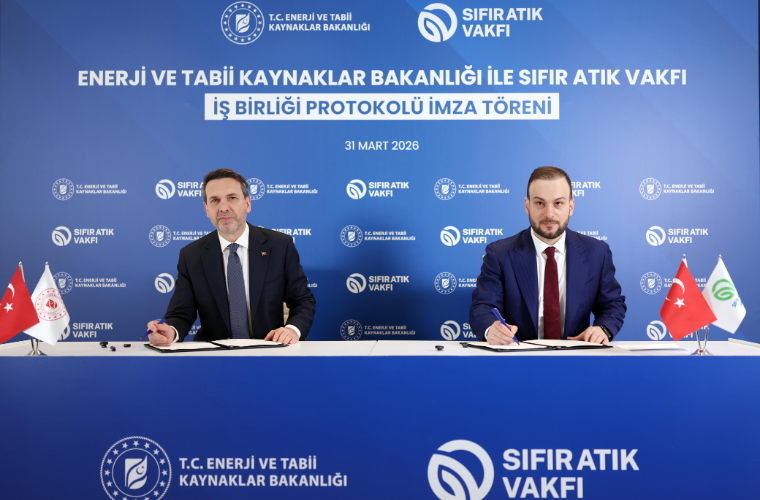 Enerji ve Tabii Kaynaklar Bakanlığı ile Sıfır Atık Vakfı arasında