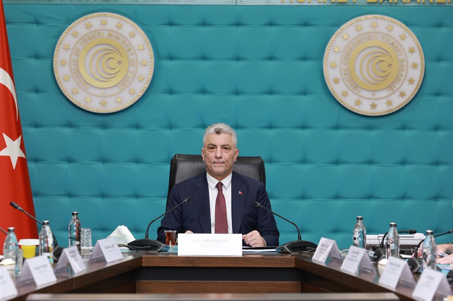 Ticaret Bakanı Ömer Bolat, Avrupa Birliği (AB) üyesi ülkelerin büyükelçileriyle