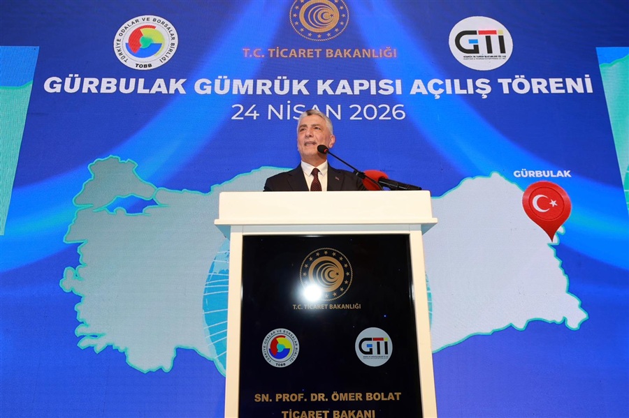 Ticaret Bakanı Ömer Bolat, Gürbulak Gümrük Kapısı’nın önemine ilişkin, “İnanıyorum