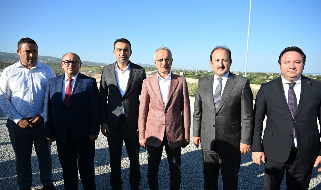 Ulaştırma ve Altyapı Bakanı Abdulkadir Uraloğlu, Çeşmeli- Erdemli- Silifke- Taşucu