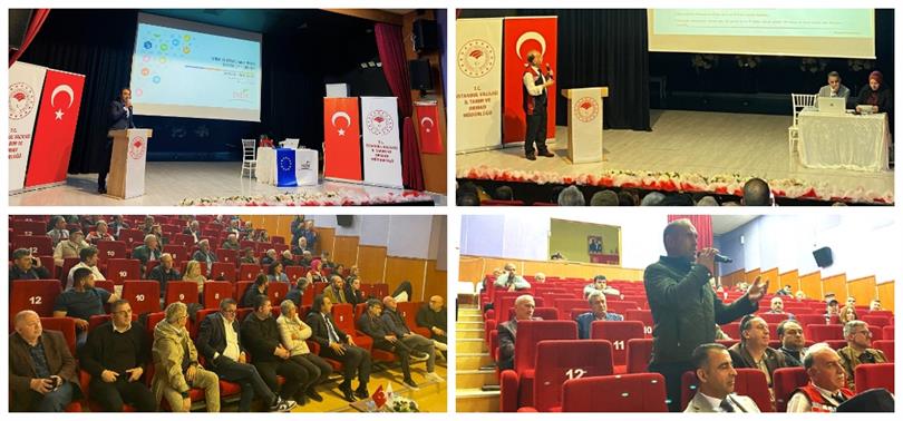 Çatalca Belediyesi Nazım Özbay Kültür Merkezi toplantı salonunda Çatalca Tarım