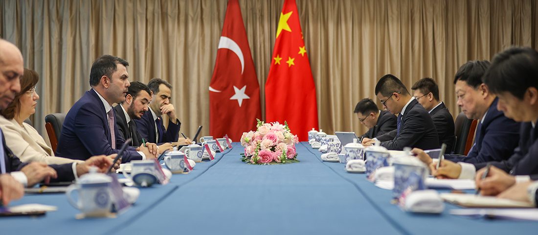 Çevre, Şehircilik ve İklim Değişikliği Bakanı Murat Kurum, Çin'in başkenti