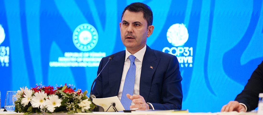 COP31 Başkanı ve Çevre, Şehircilik ve İklim Değişikliği Bakanı Murat
