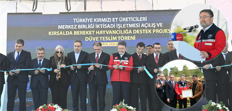 Tarım ve Orman Bakanı İbrahim Yumaklı, Kırsalda Bereket Hayvancılığa Destek Projesi’nin